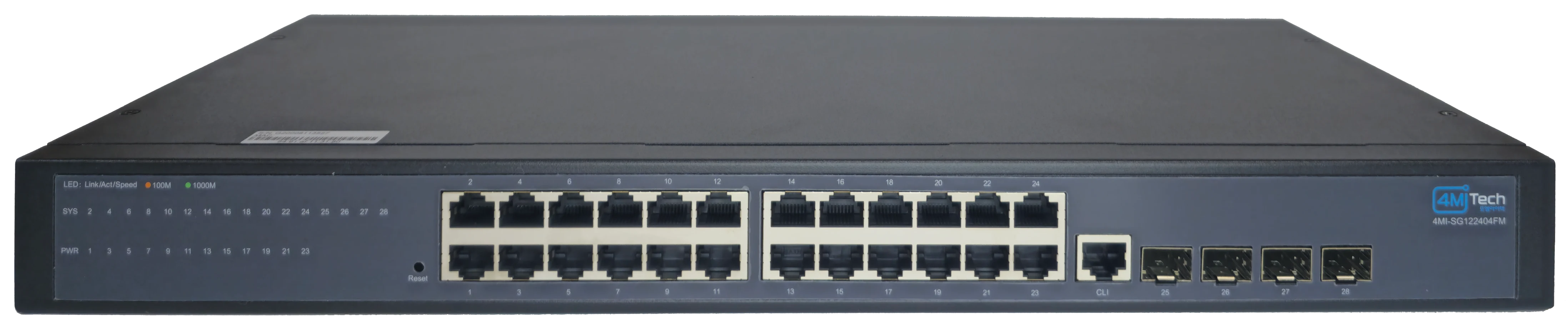 4MI-SG122404FM 보안인증 L2 스위치