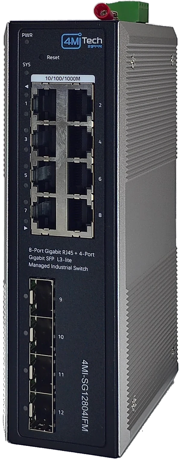 4MI-SG12804IFM 보안인증 L2 스위치