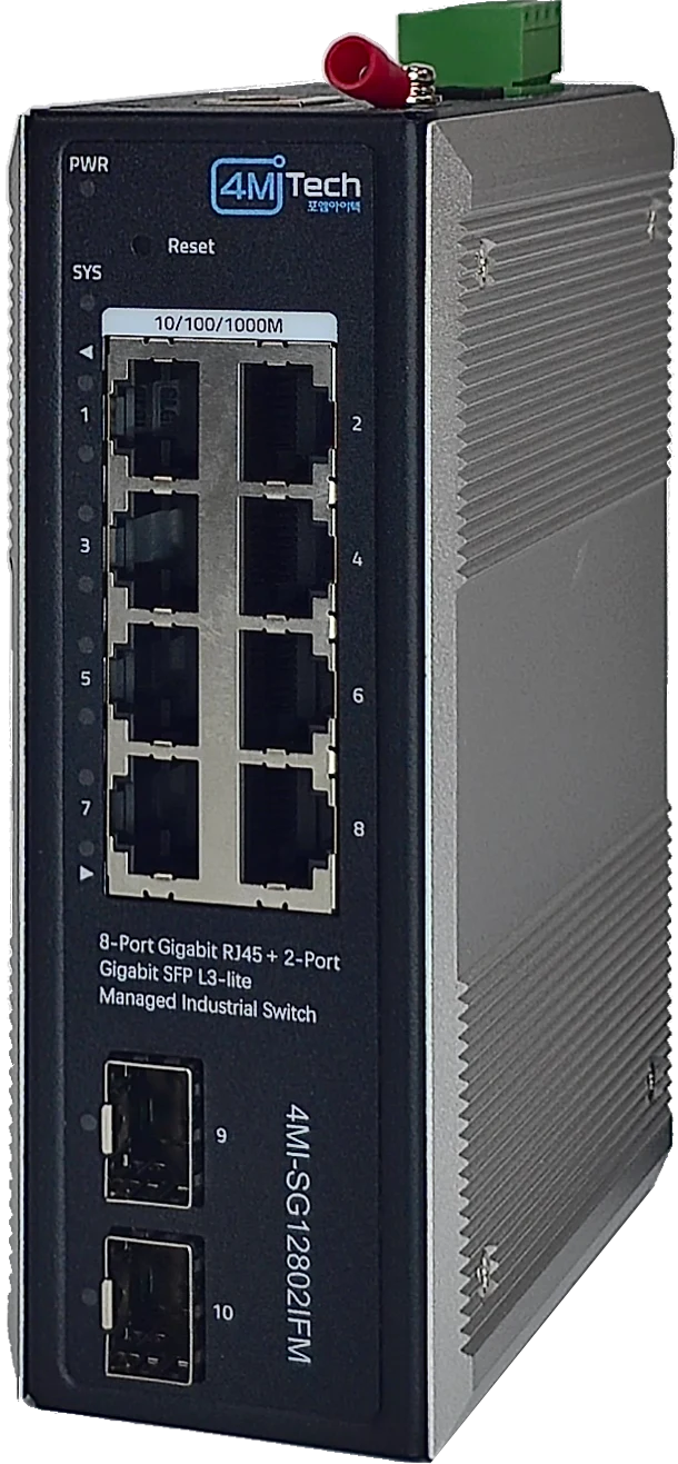 4MI-SG12802IFM 보안인증 L2 스위치