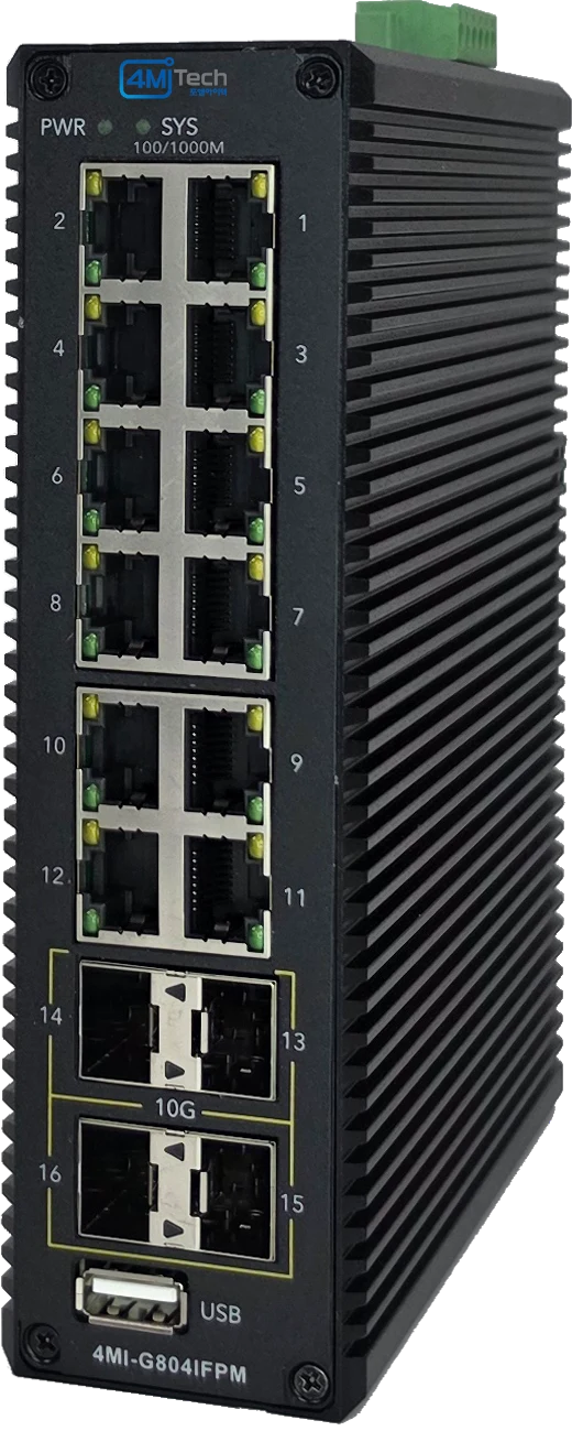 4MI-G804IFPM 산업용 스위치