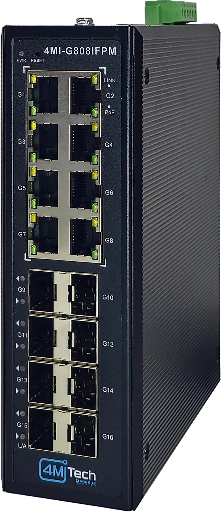 4MI-G808IFPM 산업용 스위치
