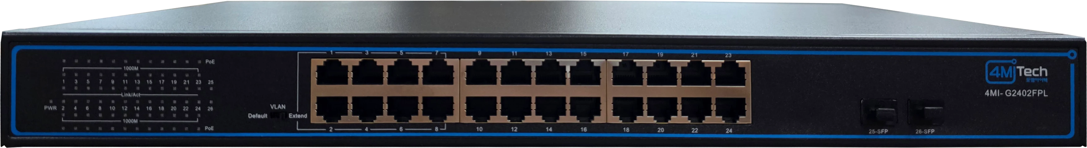4MI-G2402FPL PoE Hub