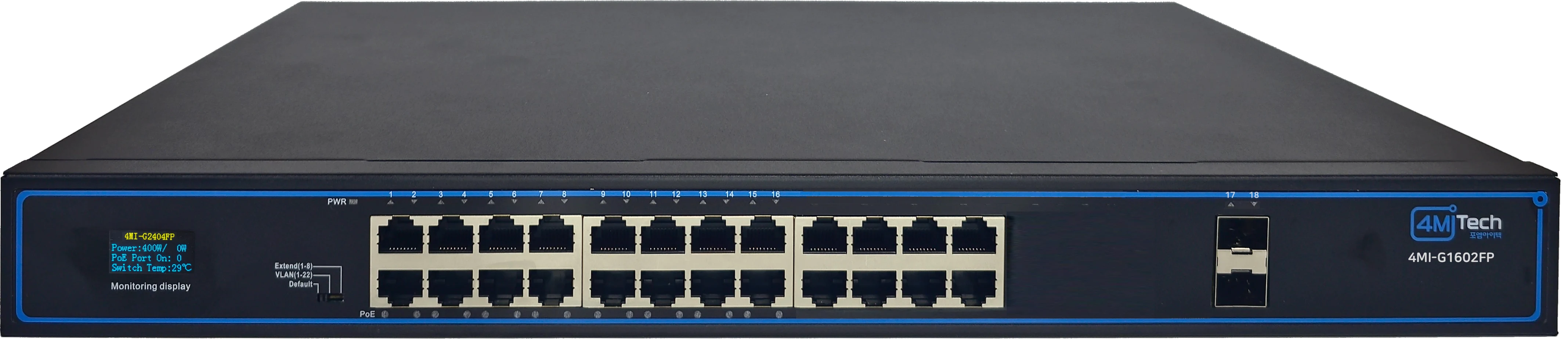 4MI-G2402FP PoE Hub